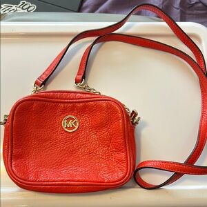 Michael Kors Blood Orange Crossbody Bag